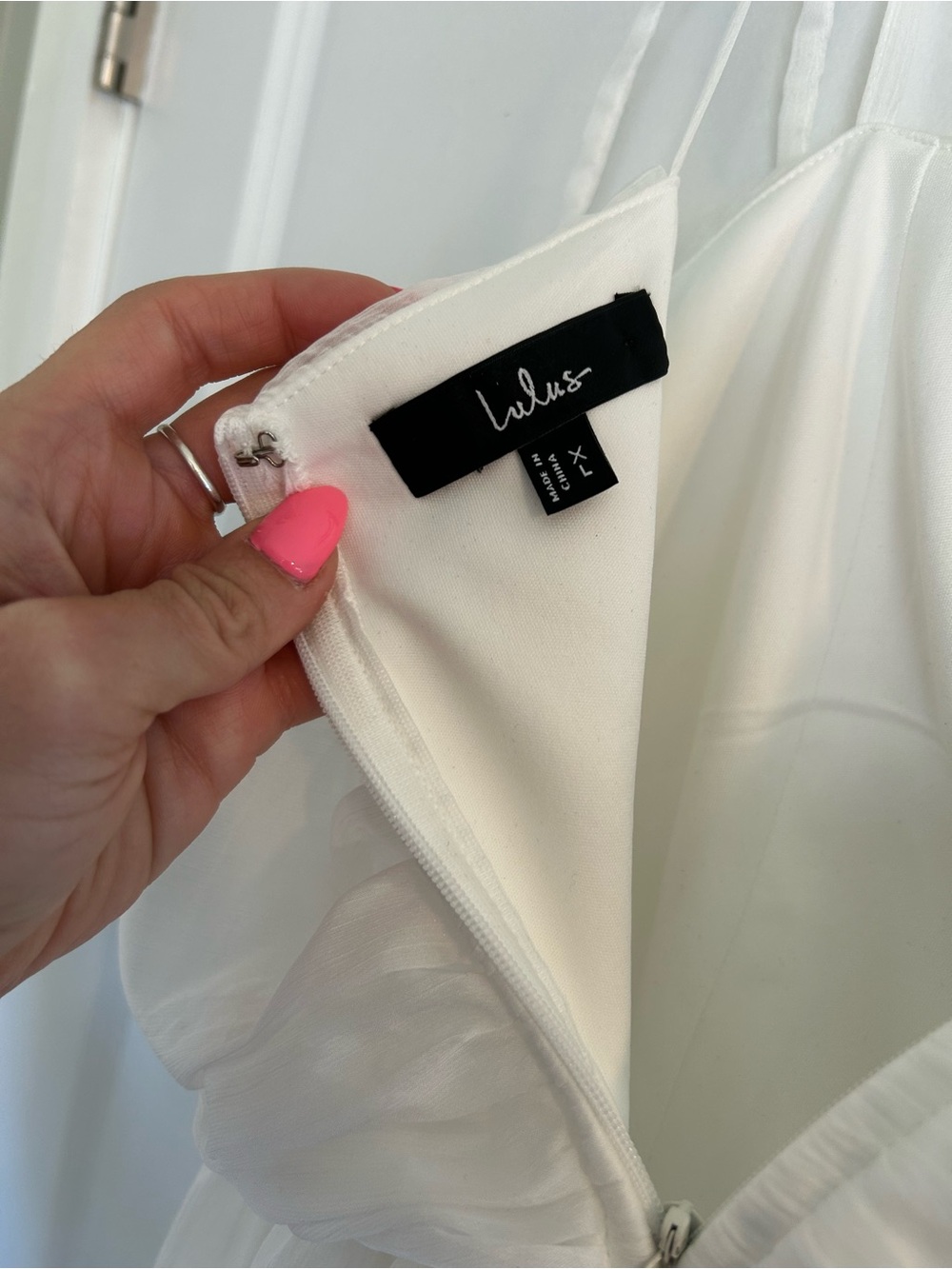 Lulu's white mini dress - Picture 5 of 5